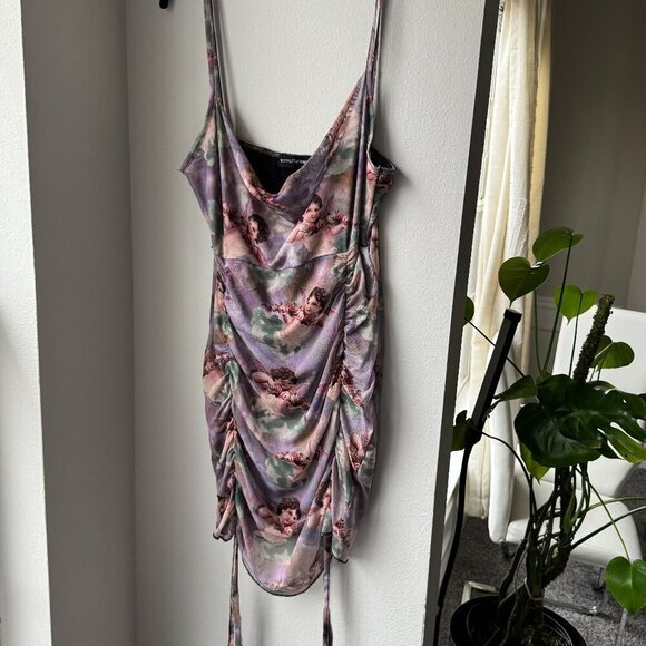 Pretty Little Thing Cherub Ruched Dress - Picture 1 of 7
